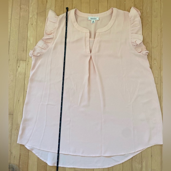 🌟 3 FOR $10 🌟 Zenana cap/flutter sleeve tunic top - Picture 4 of 6